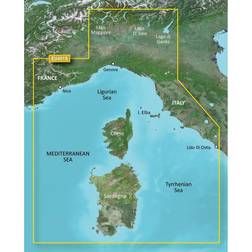 Garmin BlueChart g3 Vision Italy, Ligurian Sea to Corsica and Sardinia Charts