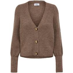Only Clare Rib Knitted Cardigan - Green/Caribou