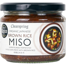 Clearspring Organic Japanese Brown Rice Miso Paste Unpasteurised 150g