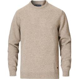 Barbour Patch Crew Sweater - Stone