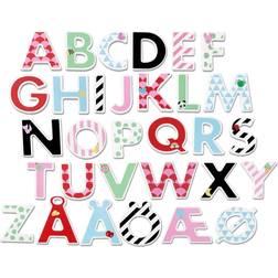 Micki Q Letters & Stickers with Different Pattern