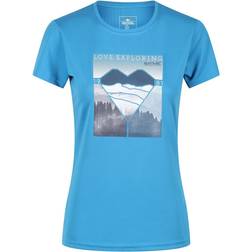 Regatta Women's Fingal V Graphic T-Shirt - Blue Aster