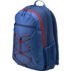 HP Active Backpack 15.6" - Marine Blue/Coral Red