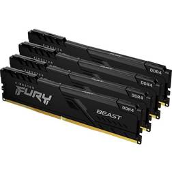 Kingston Fury Beast Black DDR4 3200MHz 4x32GB (KF432C16BBK4/128)