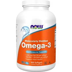 Now Foods Omega-3 Molecularly Distilled 500 st