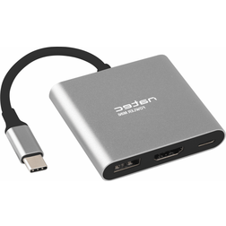Natec USB C-HDMI/USB A/USB C M-F Adapter