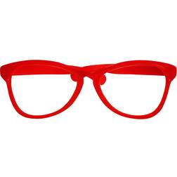 Vegaoo Giant Clown Glasses Red