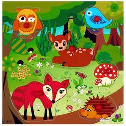 Hess Wooden Forest Animals Handle