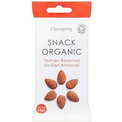 Clearspring Organic Yaemon Tamari Roasted Almonds 30g