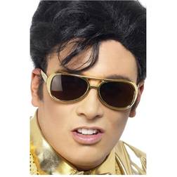 Smiffys Gold Elvis Shades