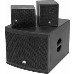 Omnitronic Set MOLLY-12A Subwoofer active + 2x MOLLY-6