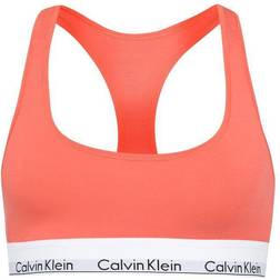 Calvin Klein Modern Cotton Bralette - Grapefruit