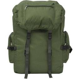 vidaXL Army Style Backpack 65L - Olive Green