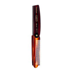Kent Brushes Handmade 90mm Folding Comb Fine Hair A 82T