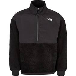The North Face Platte Sherpa Quarter Zip Sweater - Black