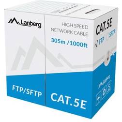 Lanberg Unterminated S/FTP Cat5e 305m