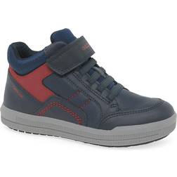 Geox Arzach Hi Top Sneakers - Navy