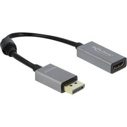 DeLock DisplayPort-HDMI 1.4 M-F 0.2m