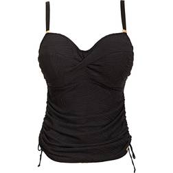 Fantasie Ottawa Twist Front Tankini Top - Black