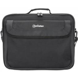 Manhattan Cambridge Clamshell Notebook Bag 15.6" - Black