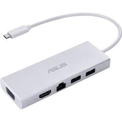 ASUS USB C-VGA/HDMI/RJ45/2xUSB A M-F 0.2m