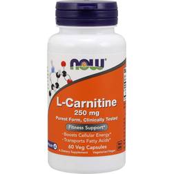 Now Foods L Carnitine 250mg 60 st