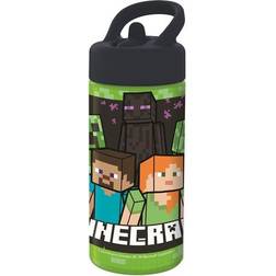 Euromic Minecraft Sipper Water Bottle 410ml