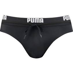 Puma Swim Logo Swimming Brief - Black