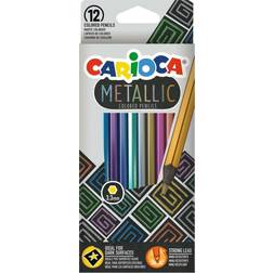 CARIOCA Metallic Colored Pencils 12-pack