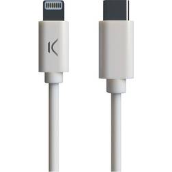 Ksix USB C-Lightning 1m