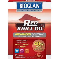 Bioglan Red Krill Oil Avancerad Omega-3 30 st