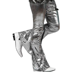 Th3 Party Disco Gloss Silvery Pants for Adults