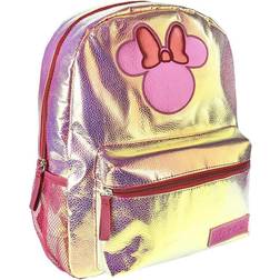 Cerda Casual Fashion Iridescent Minnie Backpack - Silver
