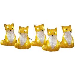 Konstsmide Foxes 5-Pack Ljusslinga 5 Lampor 5st