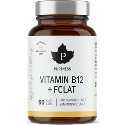 Pureness Vitamin B12 + Folat 60 st
