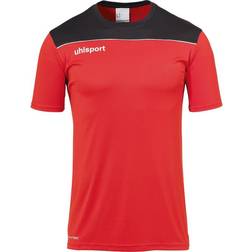Uhlsport Offense 23 Poly T-shirt Unisex - Red/Black/White