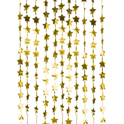 Ginger Ray Curtains Foil Star Party Backdrop Gold