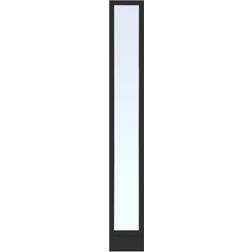 Scandidoor Viken 1G Sidoljus Frostat glas S 9000-N (30x210cm)