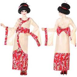 Th3 Party Geisha Costume for Adults Pink