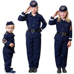 Wilbers Karnaval Swedish Police Children's Costume