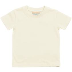 Larkwood Baby/Kid's Crew Neck T-shirt - Pale Yellow