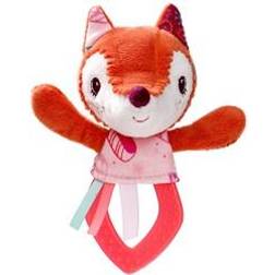 Lilliputiens Rattle with teether and rustling foil Alice Fox 3 m