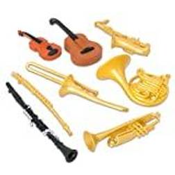 Safari Musikinstrumenter Leksaksfigurer Tillbehör