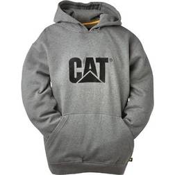 Caterpillar Trademark Hooded Sweatshirt - Heather Grey