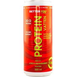 Better You Protein water Strawberry/Rhubarb 330ml 1 st