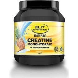 Elit Nutrition 100% Pure Creatine Monohydrate, 500 G, Pineapple