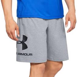 Under Armour Sportstyle Cotton Graphic Shorts Mens - Grey
