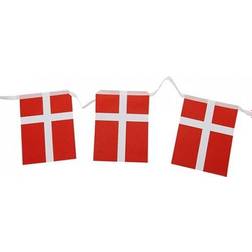 Flaggirlang i Papper Danmark 1-pack