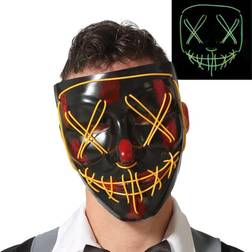 Th3 Party Mask Halloween Ljus