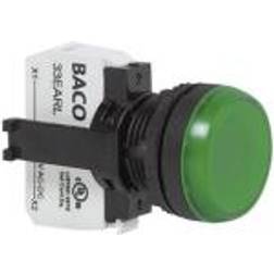 Baco L20SE50L Indikatorlampa med LED-element Vit 24 V/DC, 24 V/AC 1 st